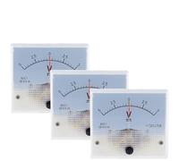 Voltmètre positif et négatif de type pointeur 85C1-V 5V10V15V20V30V50V100V150V250V Compteur à pointeur bidirectionnel(750V -0-750V)