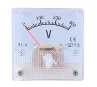Voltmètre pour courant alternatif carré/rond, panneau à aiguille analogique, AC0-300Volt AC0-450V, voltmètre, compteur de tension