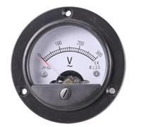 Voltmètre pour courant alternatif, panneau à aiguille analogique carré/rond, compteur AC0-300Volt AC0-450V analogique
