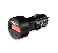 Voltmètre testeur pour batterie allume-cigare DC 12-24V - ANSMANN - Noir
