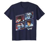 Voltron: Legendary Defender Red and Blue Defenders T-Shirt, Enfant, Bleu Marine, 3 Ans