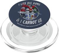 Voltron: Retro Defender I Like Big Bots Distressed PopSockets PopGrip pour MagSafe