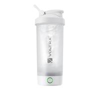 VOLTRX Titanus Bouteille shaker de protéines, mélangeur de protéines électrique rechargeable USB C, pour shakes protéinés et shakes de remplacement de repas, sans BPA, 600 ml