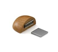 VoltShine Attache magnétique adhésive en Bois, Finition chêne ; idéal pour Fermer Les Portes et Les fenêtres de manière sûre et élégante.