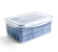 VoltShine Conteneur pour croquettes 27 x 19 cm, plastique résistant, idéal pour stocker et conserver les croquettes fraîches.