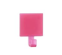 VoltShine Crochet adhésif Semi-Transparent, Couleur Rose, résistant et Facile à appliquer ; idéal pour Organiser des espaces et accrocher des Objets légers.