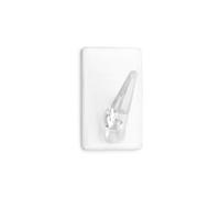 VoltShine Crochet adhésif Transparent, résistant et Facile à Installer ; idéal pour Organiser des espaces et accrocher des Objets légers.