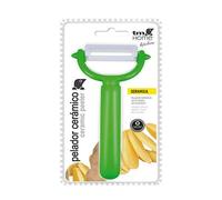 VoltShine Éplucheur en céramique rond, lame en céramique, design ergonomique, facile à utiliser, idéal pour éplucher les fruits et légumes.