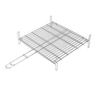 VoltShine Grille Double INOX 35 x 40 cm, idéale pour rôtir viandes et légumes, résistante et Facile à Nettoyer.