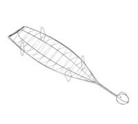 VoltShine Grille en Acier Inoxydable 18/8, 54 x 13,5 cm, idéale pour rôtir Les Poissons et Fruits de mer, résistante et Facile à Nettoyer.