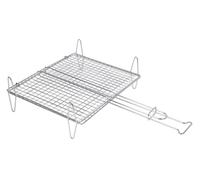 VoltShine Grille en Acier Inoxydable pour Poisson 40 x 45 cm, idéale pour Griller et Cuisiner de manière Saine.