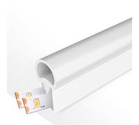 VoltShine Housse en silicone 22 x 10 mm pour bandes LED, 20 mètres - Protection et durée de vie de l'éclairage LED.