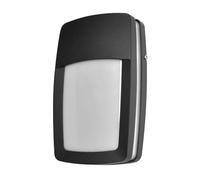 VoltShine Lampe extérieure - Aluminium Noir, E27, IP44, Dimensions 8,5 x 30,5 x 18,5 cm, idéale pour éclairage extérieur