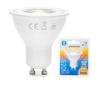 VoltShine LED GU10 COB 7W : illuminez vos espaces avec efficacité et style. Sa technologie COB offre une lumière intense et uniforme, idéale pour n'importe quel environnement, économisez de l'énergie