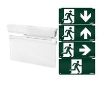 VoltShine Lumière de sortie de secours 2 W 6500 K : puissante et efficace, idéale pour assurer la sécurité en cas de panne de courant. Son design compact offre une visibilité immédiate.