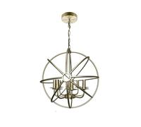 VoltShine Pendentif métallique en or, dimensions 8 x 14 cm, pesage 52 x 49 g, idéal pour la décoration et les bijoux personnalisés.
