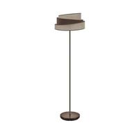 VoltShine Pied de Salon 1 x E27, Couleur Marron, Dimensions 162 x 40 x 40 cm, idéal pour éclairer et décorer Les espaces intérieurs.