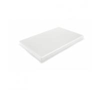 VoltShine Planche de découpe blanche 300 x 200 x 20 mm, fabriquée en durplastics, idéale pour préparer les aliments et protéger les surfaces.