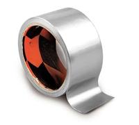 VoltShine Ruban adhésif compact 10 m x 50 mm couleur argent, résistant et durable, idéal pour les réparations et les travaux de bricolage.