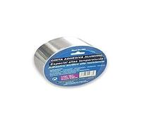 VoltShine Ruban adhésif en aluminium, 50 mm de large et 25 m de long, idéal pour sceller, isoler et réparer les surfaces électriques et thermiques.