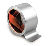 VoltShine Ruban américain compact 10 m x 50 mm argenté, résistant, imperméable, idéal pour les réparations, les travaux manuels et les travaux de bricolage.