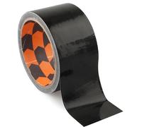 VoltShine Ruban américain compact 10 m x 50 mm noir, résistant et polyvalent, idéal pour les réparations et les travaux manuels.