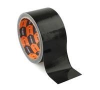 VoltShine Ruban américain noir 10 m x 50 mm, résistant et polyvalent, idéal pour réparer, sceller et fixer sur plusieurs surfaces.