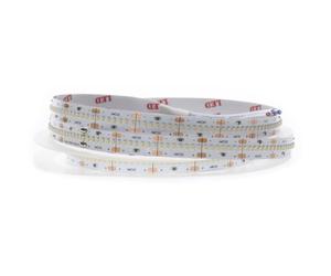 VoltShine Ruban LED 24 V CC SMD2110 IP20 350 LED/m - 5 m, lumière blanche 6000 K, idéal pour l'éclairage décoratif et domestique.