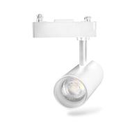 VoltShine Spot de rail LED 24 W, blanc, trois fils, idéal pour éclairer les espaces commerciaux et résidentiels avec une efficacité énergétique.