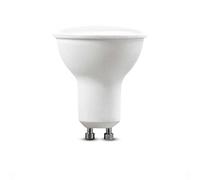 VoltShine Spot SMD blanc de 4,5 W, couverture laiteuse 3000 K, GU10, angle 110°, 6 pièces par paquet, idéal pour un éclairage décoratif et fonctionnel.