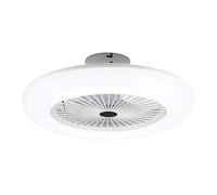 VoltShine Ventilateur de plafond LED CCT, trois vitesses, lumière réglable, fiable et efficace, idéal pour la climatisation et la décoration d'espaces.