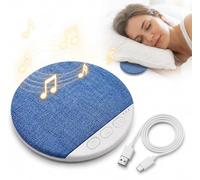 Voltvera Haut Parleur Oreiller Bluetooth, Mini Enceinte Bluetooth Portable sans Fil, Privé Casque Sommeil pour Les Personnes Dormant sur Le Côté, Haut Parleur avec Bruit Blanc & Minuteur