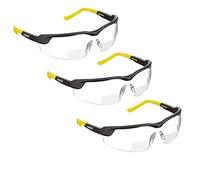 voltX 3 x GT ADJUSTABLE (2020 Model) Lunettes de sécurité de Lecture BIFOCALES, (Transparentes dioptrie +2.5) Réglables, Certifiées CE EN166FT, Revêtement anticondensation, UV400 Bifocal Safety