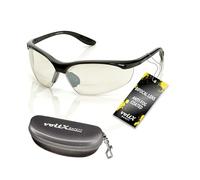 voltX CONSTRUCTOR Lunettes de sécurité de lecture BIFOCALES avec Cordon doté d'un arrêtoir et étui résistant/Lunettes de cyclisme - Reading Safety Glasses (Miroir, dioptrie +1.5) CE EN166F