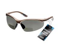 voltX 'CONSTRUCTOR' POLARISÉ Bifocal Lunettes de lecture de sécurité, Certifiées CE EN166F / Lunettes de cyclisme (dioptrie +3.0) + anti condensation, Lentille UV400 - Polarised Safety Reading Glasses