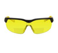 voltX GT ADJUSTABLE Lunettes de sécurité de Lecture BIFOCALES, (JAUNE dioptrie +2.0) Réglables, Certifiées CE EN166FT, Revêtement anticondensation, UV400. Bifocal Safety Glasses