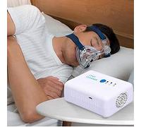 Volu Nettoyant Et Désinfectant Cpap, Mini-Machine De Nettoyage Portable CPAP, Ventilateur À Ozone, Stérilisateur, Tubes À Air Propres pour Machine Cpap, Tube, Masque,Hilarious123