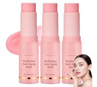 Volufiline Stick Repulpant Visage, Volufiline Stick Collagene Coreen, Wrinkle Power Filling Effet Immédiat, Baume Anti-âge Anti-Rides CoréEn, Baume Rebondissant, Soin Anti-Rides Et Raffermissant (3PC)