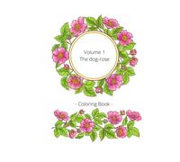 Volume 1 The Dog-Rose -Coloring Book- (Nine Circles)