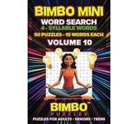 VOLUME 10 - BIMBO MINI Word Search Puzzle Book: | 50 Puzzles - 15 Words Each - 6 x 9 Inches - The Perfect Brain Exercise with Easy to Read Print - ... Lovers, Road Trips, Airplane & Car Trips