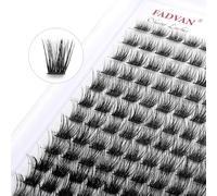 Volume Cluster False Eyelashes Individual 0.08 Mm D Curl Mix 8-16 Mm Eyelash Extensions Cluster Diy Volume Russian Bouquet Effect 3d Cluster Lashes (C09)
