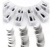 Volume Russe 1200PCS 12D 0.07 D Curl 9-20mm Mixte Extension Cils Bouquet Préfabriqué Ventilateur Cils Individuels Professionnel