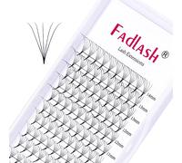 Volume Russe D Curl 5D 0.07mm 8~14mm Extensions de Cils 5D Naturel Longs Cils Individuels Cils Professionnels Grappes Naturelles Flare Sans Noeud (D curl 0.07mm, 5D 8-14mm)