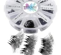Volume Russes Cils C Curl 500 Fans 16D 0.07mm 9-16mm Mixed Préfaits Extensions de Cils Volume Russe Bouquet Prefait Cils Pré-ventilées Professionnel Ventilateur Cils Extension(500-16D-0.07-C-916)