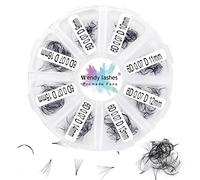 Volume Russes Cils C Curl 500 Fans 6D 0.07mm 9-16mm Mixed Préfaits Extensions de Cils Volume Russe Bouquet Prefait Cils Pré-ventilées Professionnel Ventilateur Cils Extension(500-6D-0.07-C-916)
