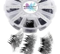 Volume Russes Cils D Curl 500 Fans 16D 0.07mm 13-20mm Mixed Préfaits Extensions de Cils Volume Russe Bouquet Prefait Cils Pré-ventilées Professionnel Ventilateur Cils Extension(500-16D-0.07-D-1320)