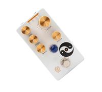 Volumes/tonalité/gains/voix/bouton 4 modes Overdrive Effector Guitare Overdrive Pédale d'effets Contrôle facile pour les débutants Coque entièrement en métal