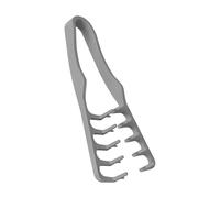 Volumizing Hair Comb - 8 Inch Wide-Tooth Styling Tool for Curl Definition and Frizz Control, Durable Professional Grooming Accessory with Ergonomic Handle, Detangling Comb for Hairdressing Bangs Salon