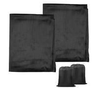 volumoon 2 Pièces Sac à Linge Extra Large, Sacs de Linge avec Cordon de Serrage, Sac à Linge Sale de Voyage, Sac de Rangement avec Cordon de Serrage pour Appartements/Voyages/Vacances (70 x 90 cm)