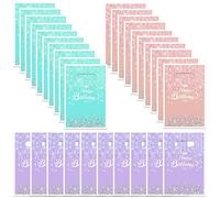 volumoon 30PCS Sacs Cadeau Anniversaire, Pochettes Cadeaux Enfants, Sachet Bonbon Anniversaire, Pochette Bonbon en Plastique, Pochettes Cadeaux Colorés Pour Anniversaire Mariage Noël (multicolore)